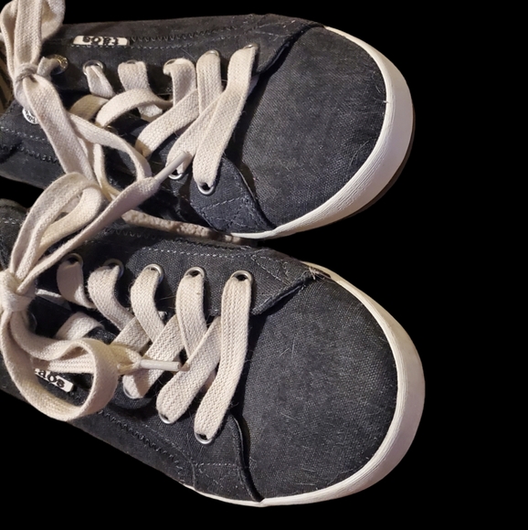 Taos Women's Star Canvas Sneaker Charcoal Wash 8 M - Picture 4 of 9